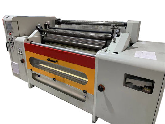 3PH 3500KG हाई स्पीड स्लिटिंग मशीन एल्यूमीनियम पन्नी रिवाइंडिंग मशीन 600 मिमी