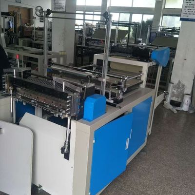 नीचे सील, गर्मी सील, ठंड काटने प्लास्टिक सुपरमार्केट शॉपिंग बैग बनाने की मशीन, फ्लैट बैग बनाने की मशीन