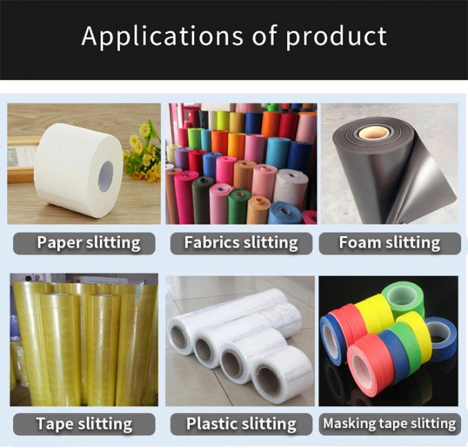 गोल उच्च परिशुद्धता रोटरी कटिंग ब्लेड पीवीसी एज ब्लेड रोटरी ब्लेड कटिंग मशीन पेपर पाइप चिपकने वाला टेप कटिंग मशीन ब्लेड 14